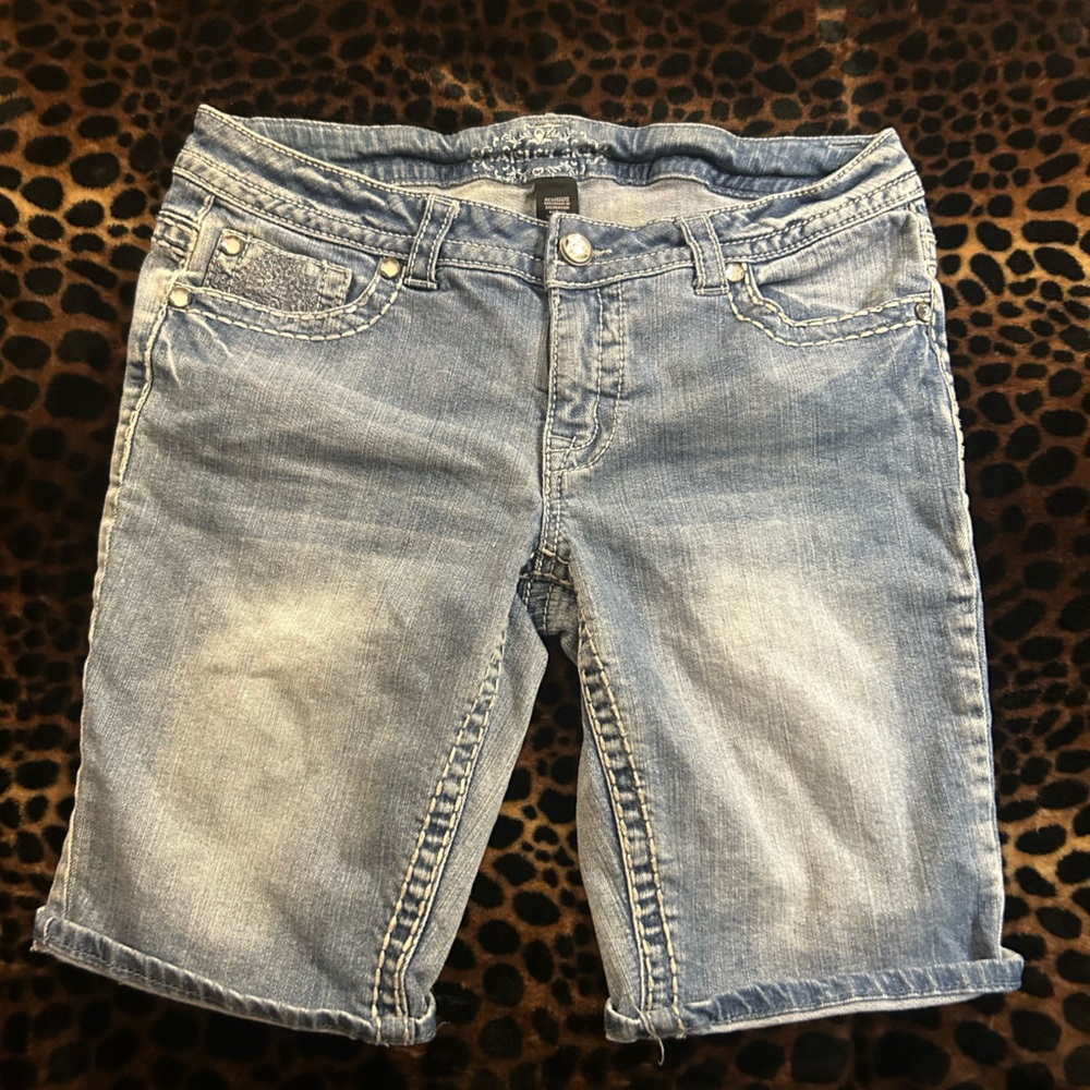 Paisley Sky Light Blue Cropped Jeans